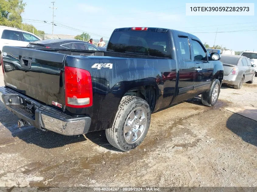 2009 GMC Sierra 1500 Slt VIN: 1GTEK39059Z282973 Lot: 40204247