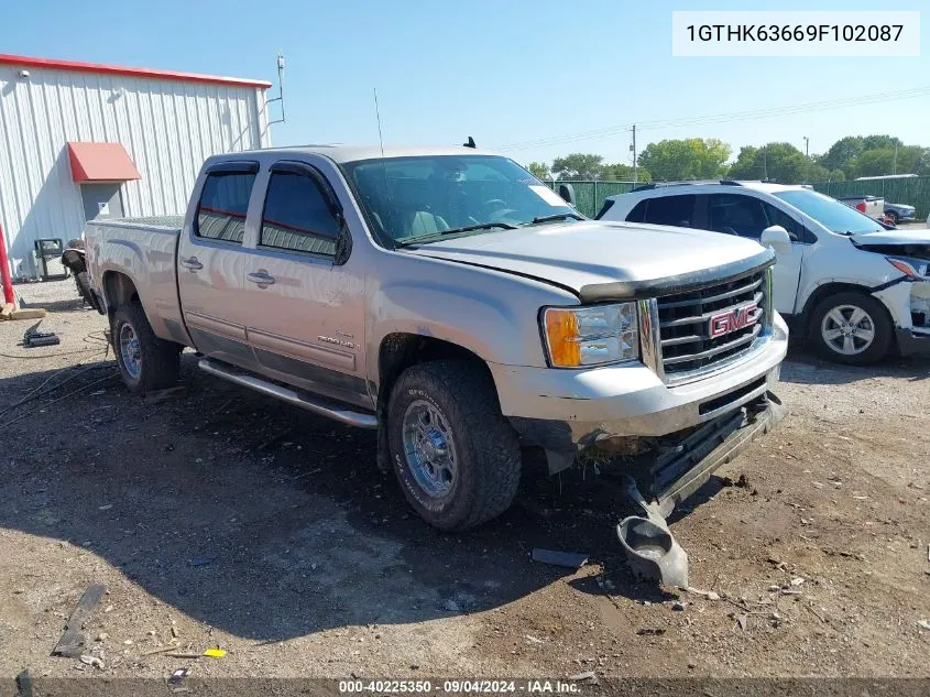 1GTHK63669F102087 2009 GMC Sierra 2500Hd Slt