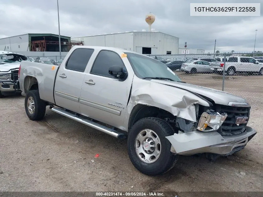 1GTHC63629F122558 2009 GMC Sierra 2500Hd Slt