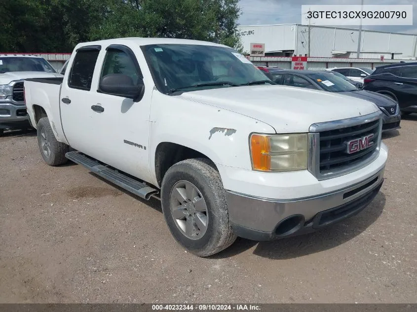 2009 GMC Sierra 1500 Sl VIN: 3GTEC13CX9G200790 Lot: 40232344