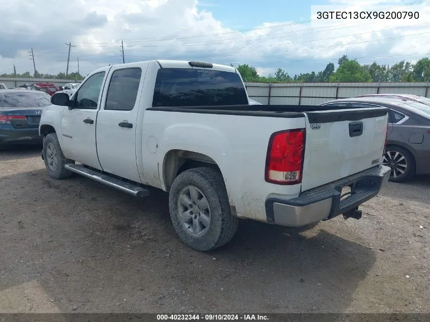 3GTEC13CX9G200790 2009 GMC Sierra 1500 Sl