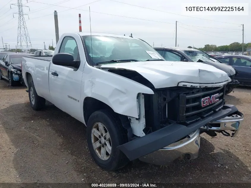 2009 GMC Sierra 1500 Work Truck VIN: 1GTEC14X99Z225164 Lot: 40238859