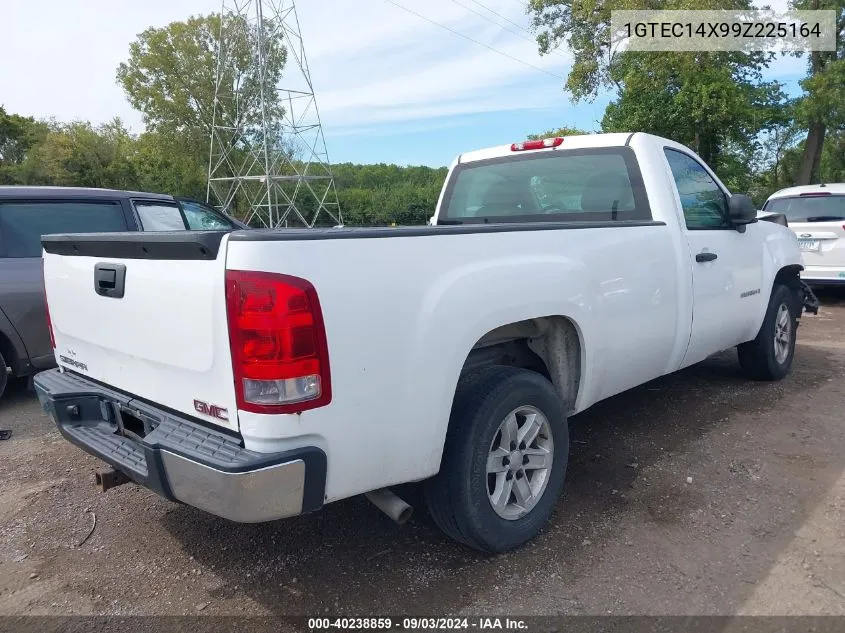 2009 GMC Sierra 1500 Work Truck VIN: 1GTEC14X99Z225164 Lot: 40238859