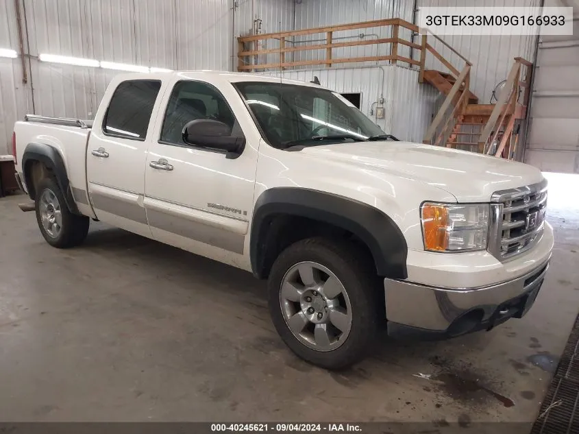 2009 GMC Sierra 1500 Slt VIN: 3GTEK33M09G166933 Lot: 40245621