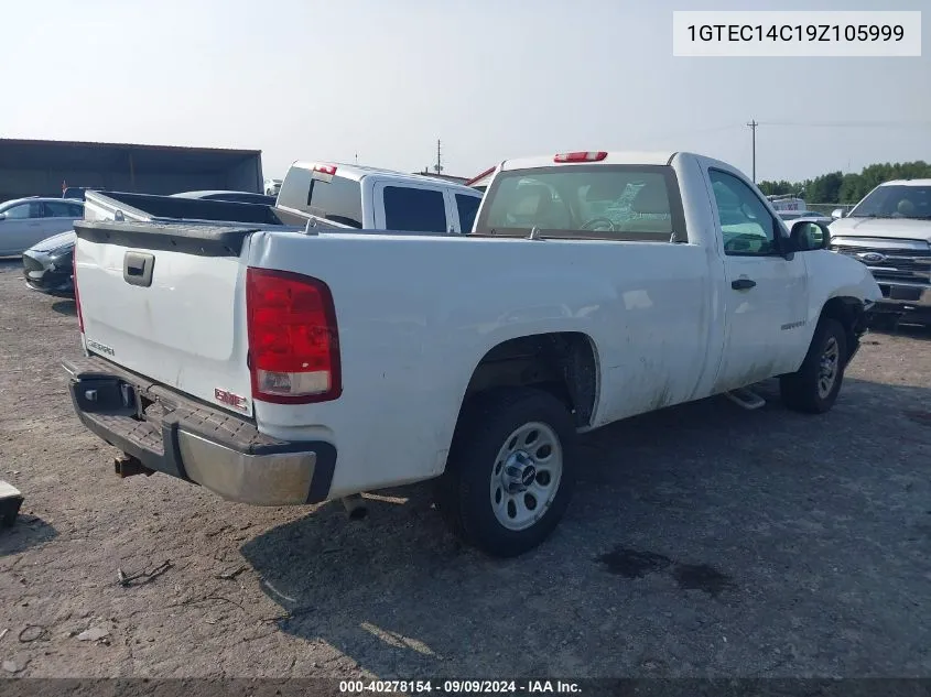 1GTEC14C19Z105999 2009 GMC Sierra 1500 Work Truck