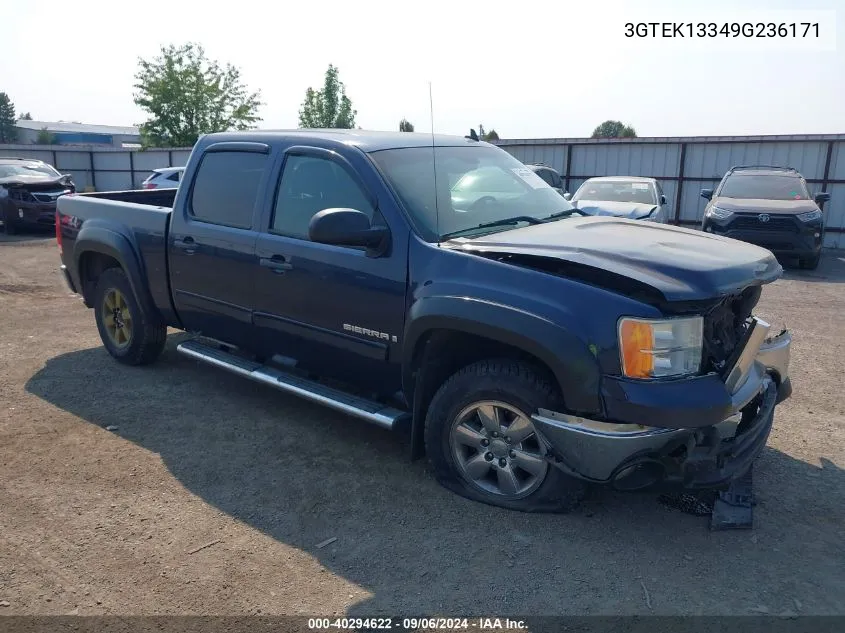 2009 GMC Sierra 1500 Work Truck VIN: 3GTEK13349G236171 Lot: 40294622