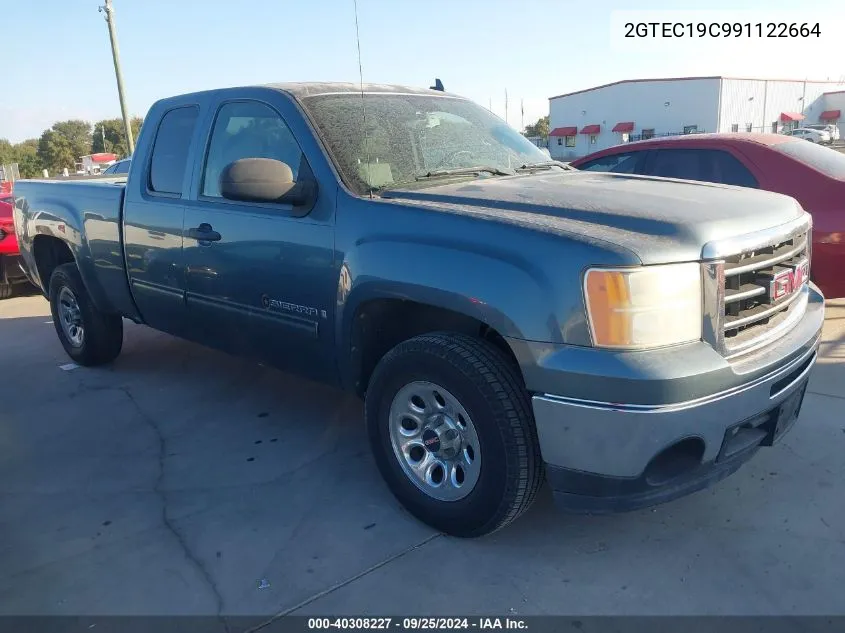 2GTEC19C991122664 2009 GMC Sierra 1500 Sl