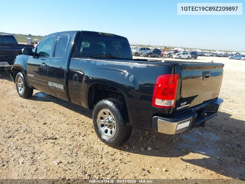 2009 GMC Sierra C1500 VIN: 1GTEC19C89Z209897 Lot: 40310438