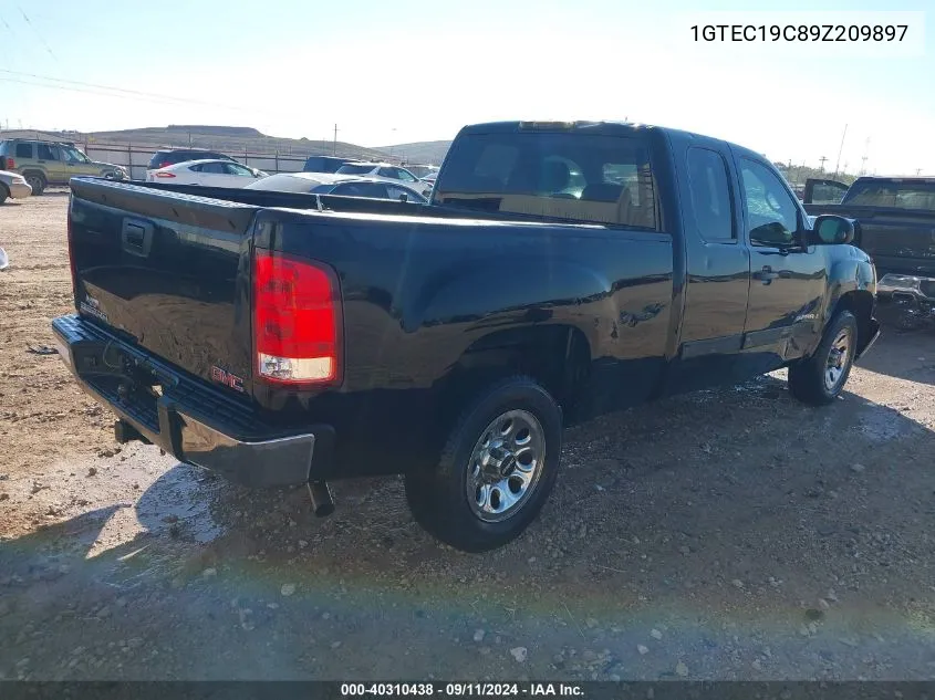 1GTEC19C89Z209897 2009 GMC Sierra C1500