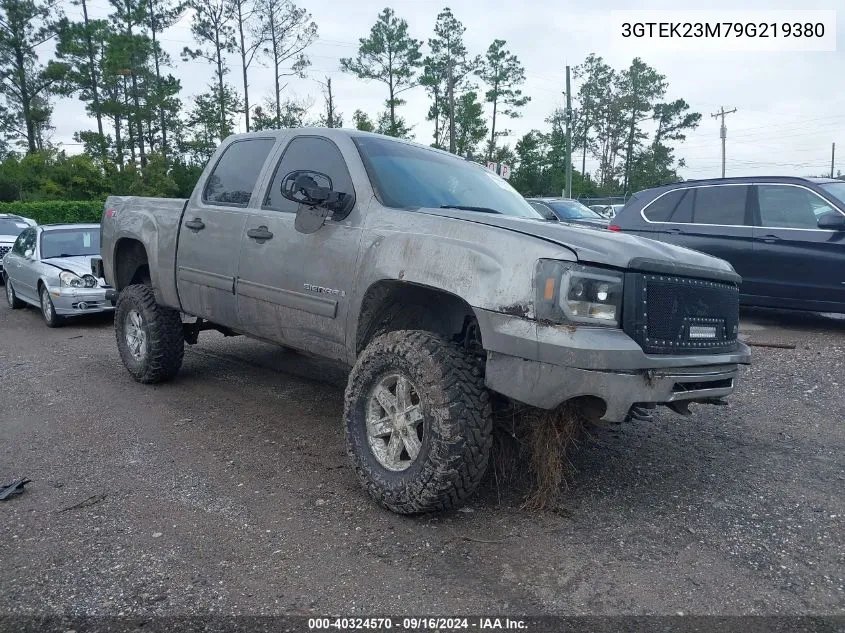 2009 GMC Sierra K1500 Sle VIN: 3GTEK23M79G219380 Lot: 40324570