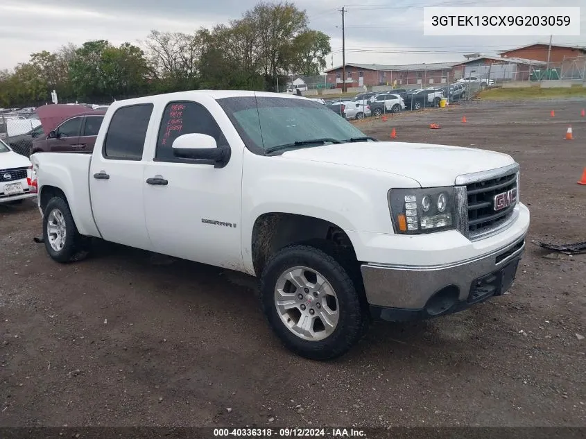 3GTEK13CX9G203059 2009 GMC Sierra 1500 Sl