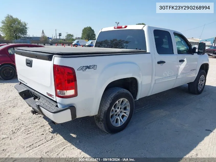 3GTFK23Y29G268994 2009 GMC Sierra 1500 Sle