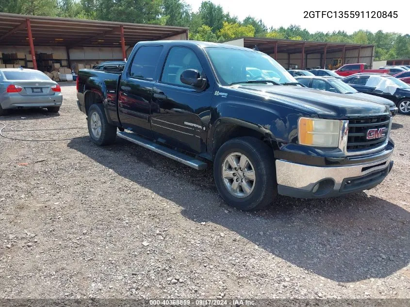 2009 GMC Sierra 1500 Hybrid 3Hb VIN: 2GTFC135591120845 Lot: 40368859