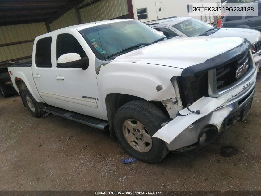 2009 GMC Sierra K1500 Slt VIN: 3GTEK33319G233188 Lot: 40376035