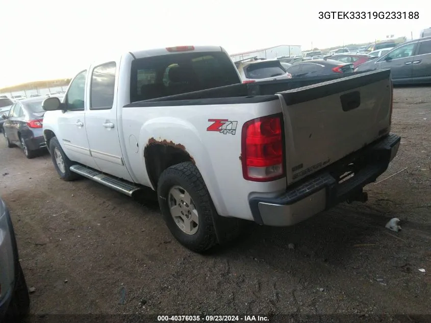 3GTEK33319G233188 2009 GMC Sierra K1500 Slt