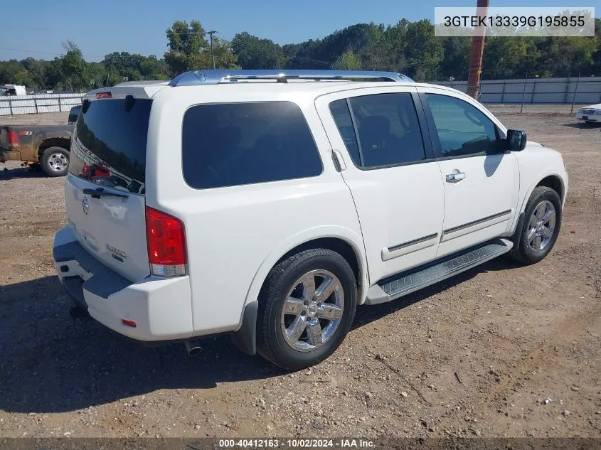 2009 GMC Sierra 1500 Work Truck VIN: 3GTEK13339G195855 Lot: 40412163