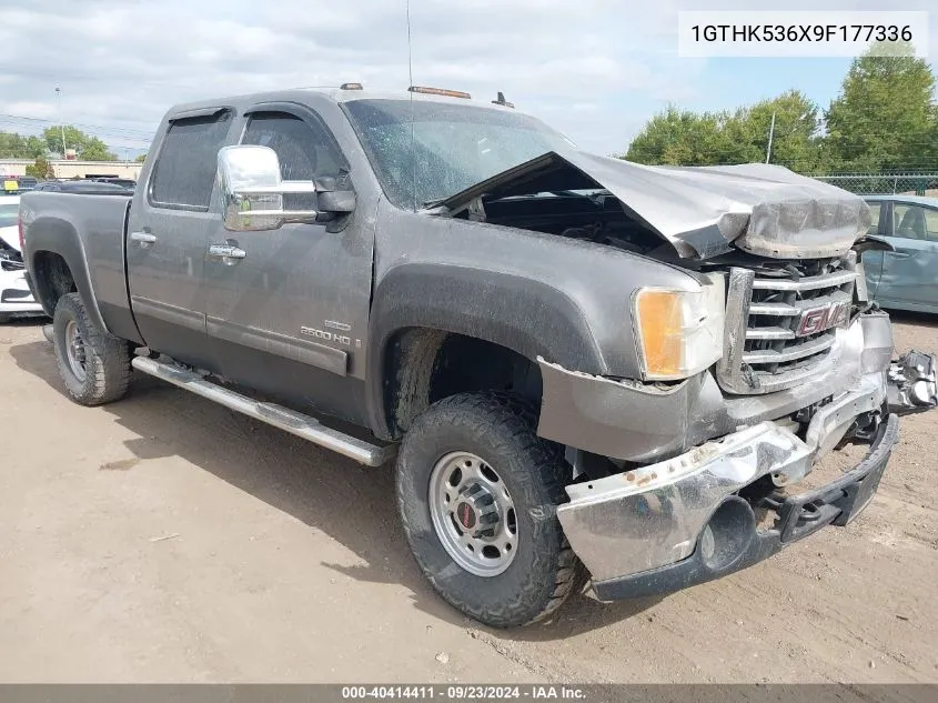 1GTHK536X9F177336 2009 GMC Sierra 2500Hd Sle