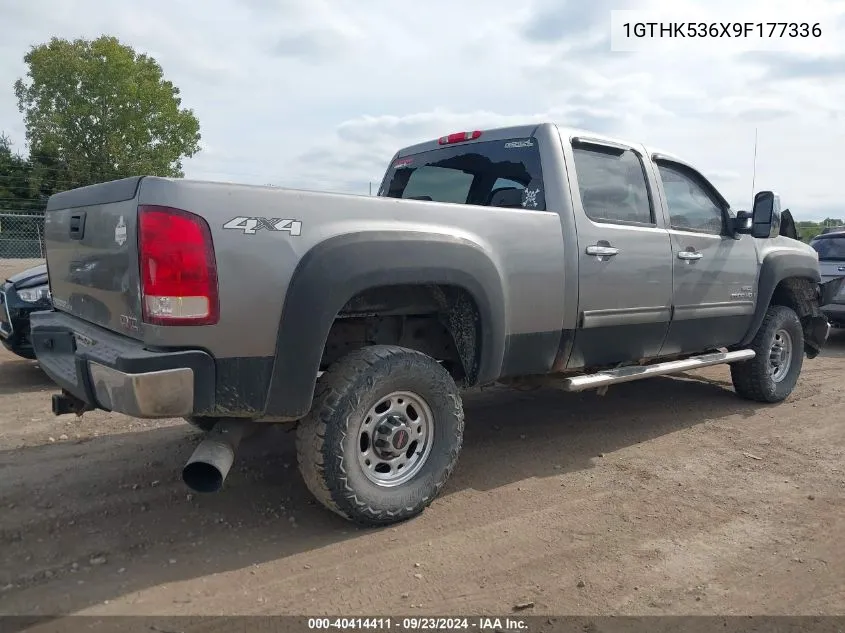 2009 GMC Sierra 2500Hd Sle VIN: 1GTHK536X9F177336 Lot: 40414411