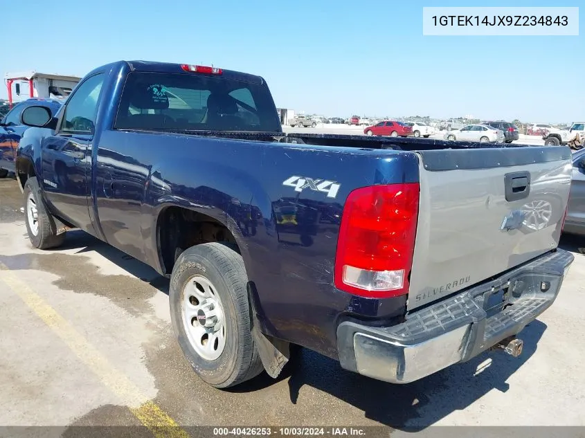 2009 GMC Sierra 1500 Work Truck VIN: 1GTEK14JX9Z234843 Lot: 40426253