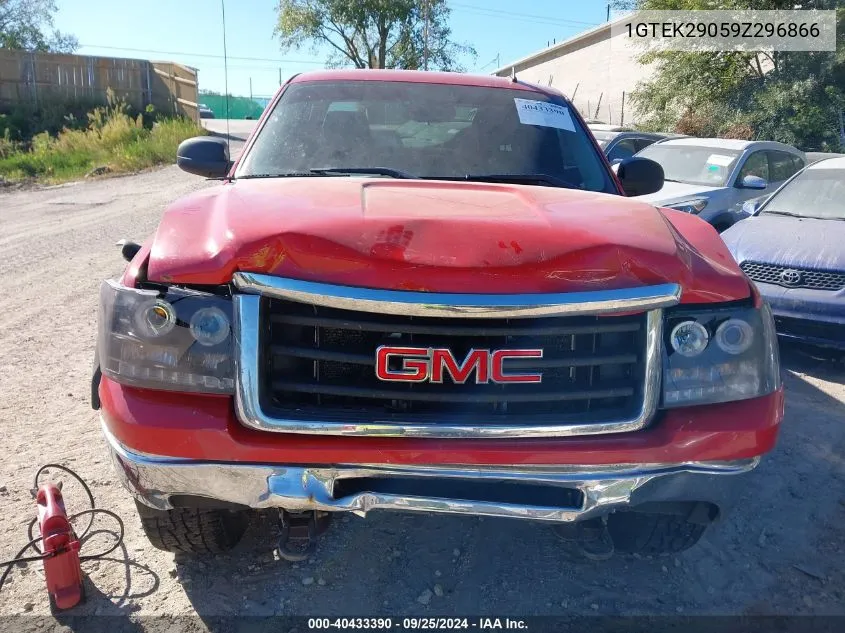 1GTEK29059Z296866 2009 GMC Sierra 1500 Sle