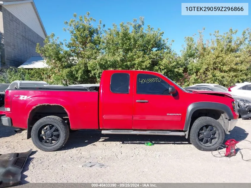 1GTEK29059Z296866 2009 GMC Sierra 1500 Sle