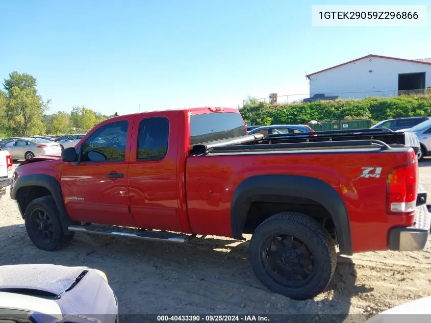 1GTEK29059Z296866 2009 GMC Sierra 1500 Sle