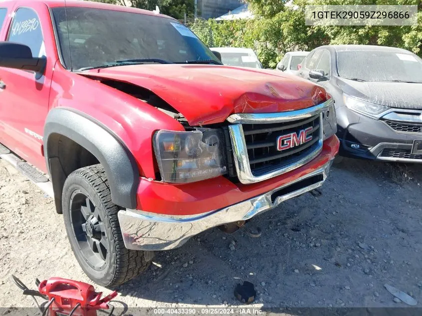 1GTEK29059Z296866 2009 GMC Sierra 1500 Sle