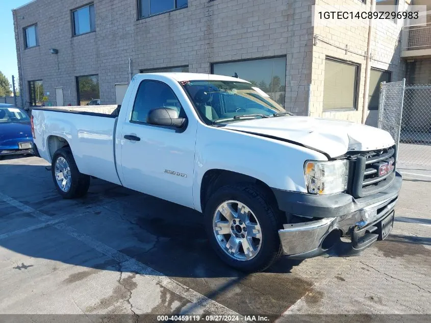 2009 GMC Sierra 1500 Work Truck VIN: 1GTEC14C89Z296983 Lot: 40459119