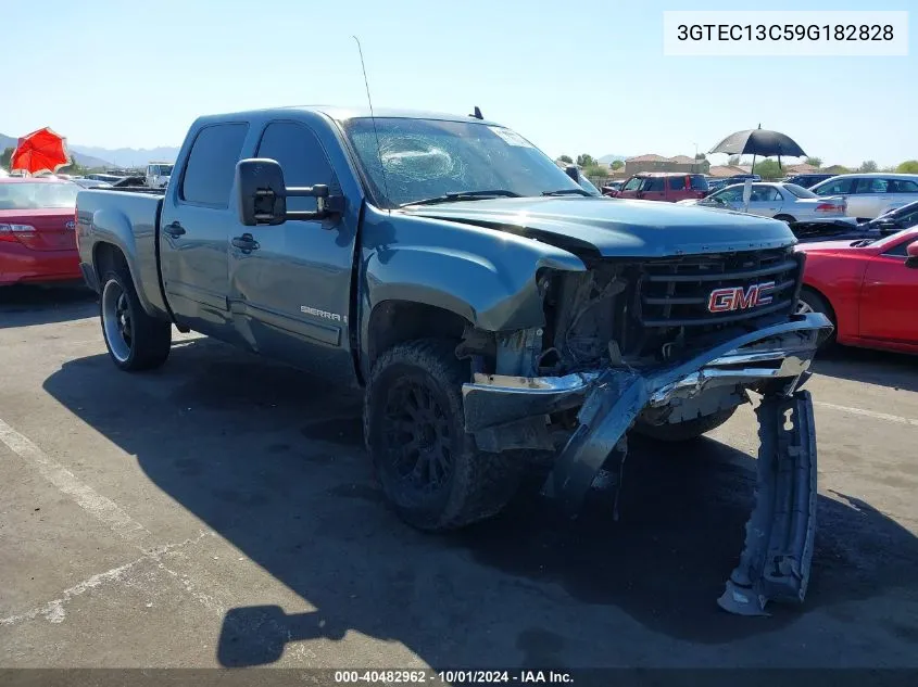 2009 GMC Sierra 1500 Sl VIN: 3GTEC13C59G182828 Lot: 40482962