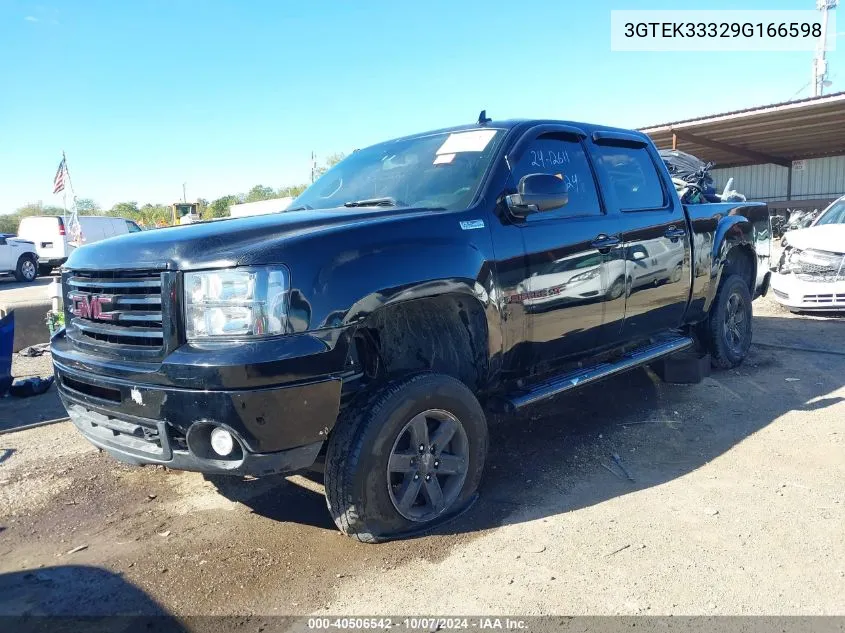 2009 GMC Sierra 1500 Slt VIN: 3GTEK33329G166598 Lot: 40506542