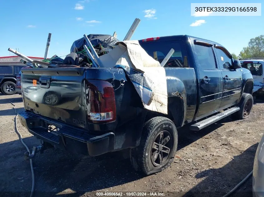 2009 GMC Sierra 1500 Slt VIN: 3GTEK33329G166598 Lot: 40506542