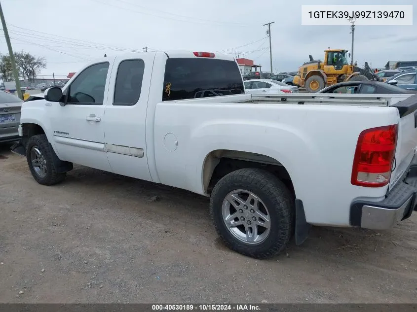 2009 GMC Sierra 1500 Slt VIN: 1GTEK39J99Z139470 Lot: 40530189