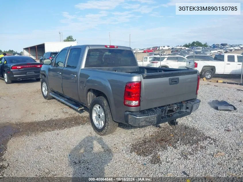 3GTEK33M89G150785 2009 GMC Sierra 1500 Slt