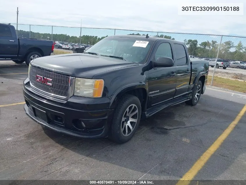 3GTEC33099G150188 2009 GMC Sierra 1500 Slt