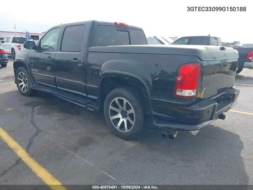 3GTEC33099G150188 2009 GMC Sierra 1500 Slt