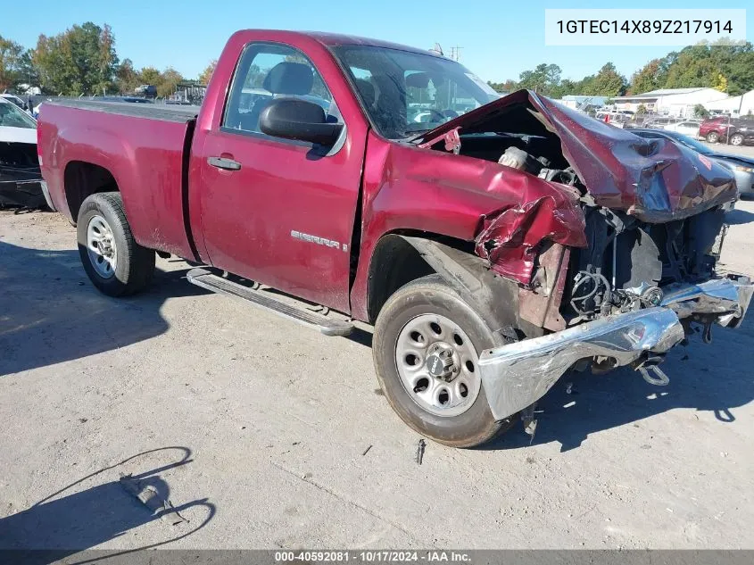 1GTEC14X89Z217914 2009 GMC Sierra 1500 Work Truck