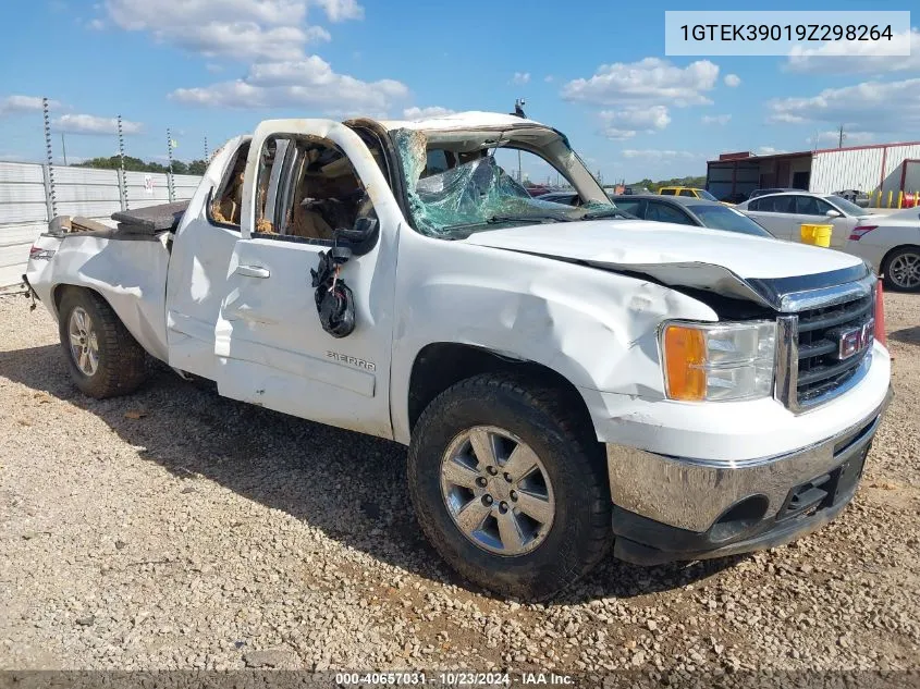 2009 GMC Sierra 1500 Slt VIN: 1GTEK39019Z298264 Lot: 40657031