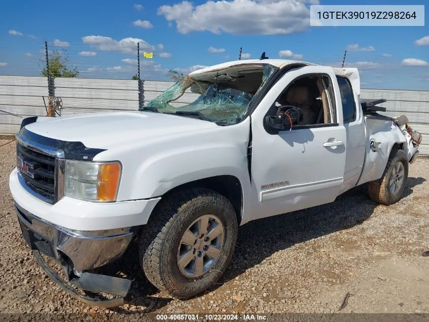 2009 GMC Sierra 1500 Slt VIN: 1GTEK39019Z298264 Lot: 40657031