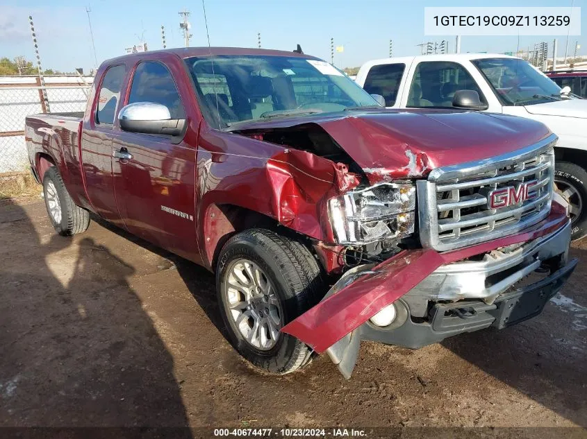 1GTEC19C09Z113259 2009 GMC Sierra 1500 Work Truck