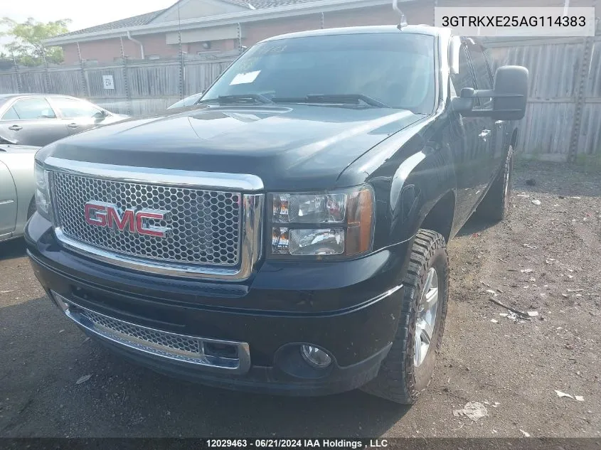 3GTRKXE25AG114383 2010 GMC Sierra 1500