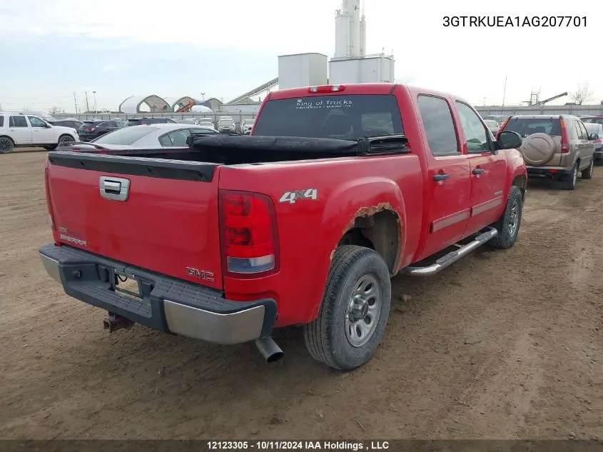 3GTRKUEA1AG207701 2010 GMC Sierra 1500