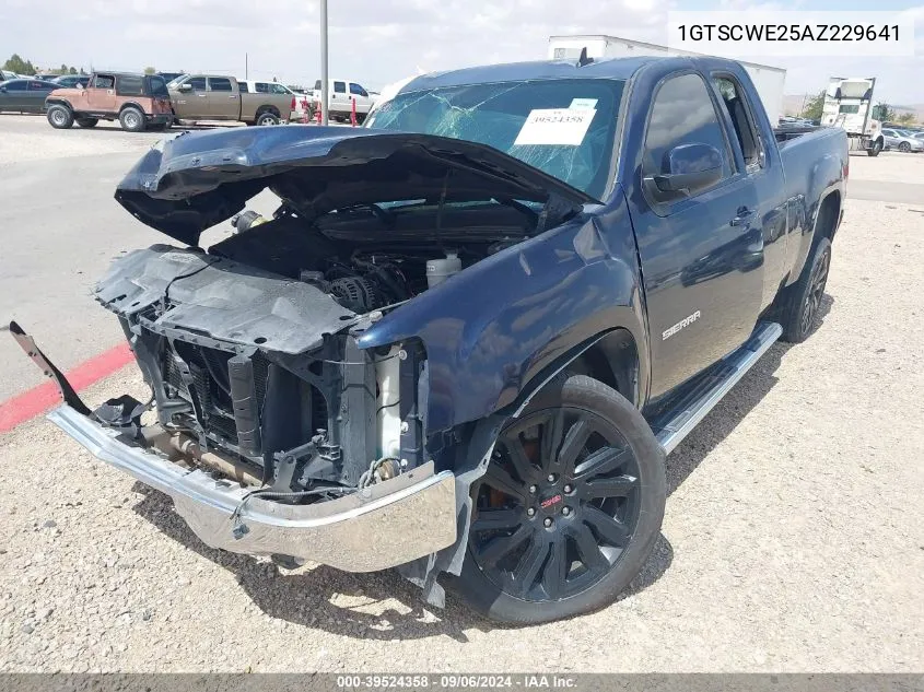 1GTSCWE25AZ229641 2010 GMC Sierra 1500 Slt