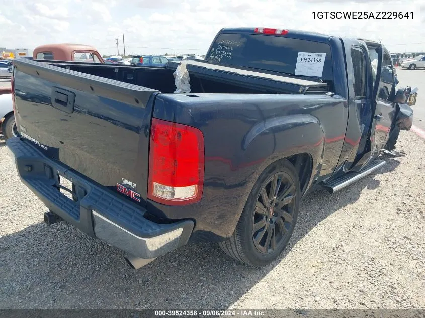 1GTSCWE25AZ229641 2010 GMC Sierra 1500 Slt