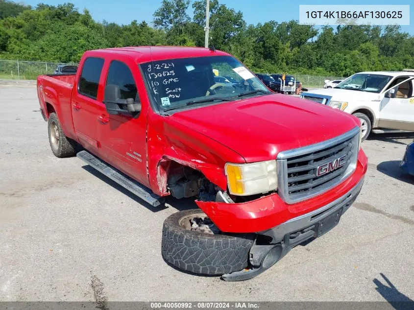 2010 GMC Sierra 2500Hd Slt VIN: 1GT4K1B66AF130625 Lot: 40050992