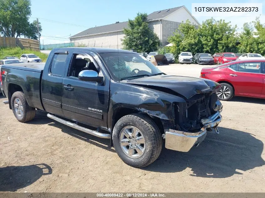 2010 GMC Sierra 1500 Slt VIN: 1GTSKWE32AZ282373 Lot: 40089422