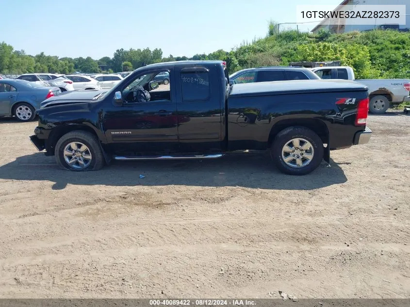 2010 GMC Sierra 1500 Slt VIN: 1GTSKWE32AZ282373 Lot: 40089422