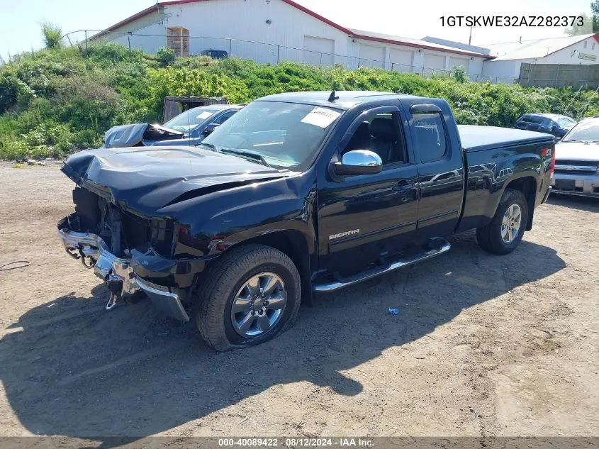 2010 GMC Sierra 1500 Slt VIN: 1GTSKWE32AZ282373 Lot: 40089422