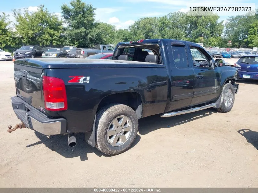 2010 GMC Sierra 1500 Slt VIN: 1GTSKWE32AZ282373 Lot: 40089422