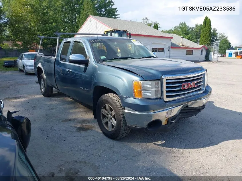 1GTSKVE05AZ233586 2010 GMC Sierra 1500 Sle