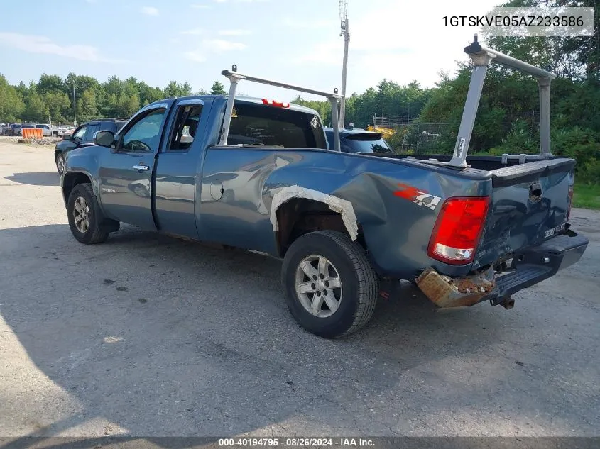 1GTSKVE05AZ233586 2010 GMC Sierra 1500 Sle